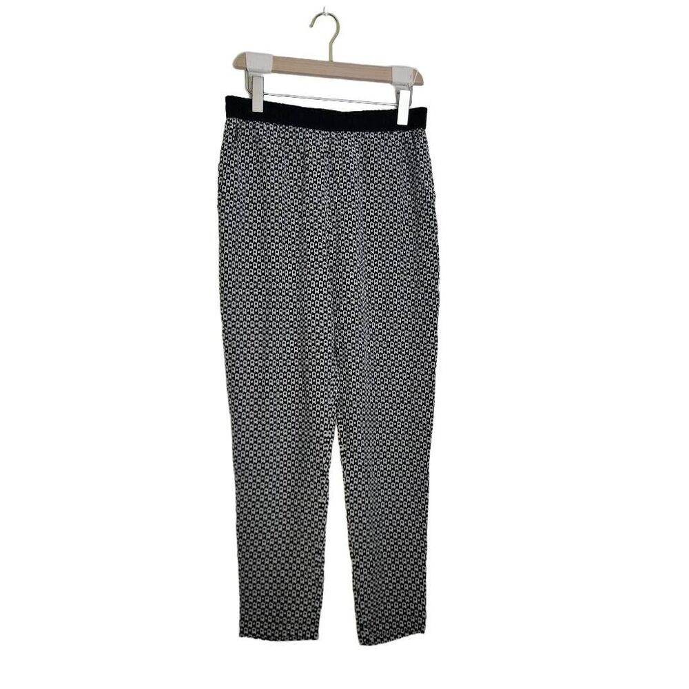 Hoss Intropia Pants Size 38 Small 100% Silk Casual Pull On Boho Bohemian